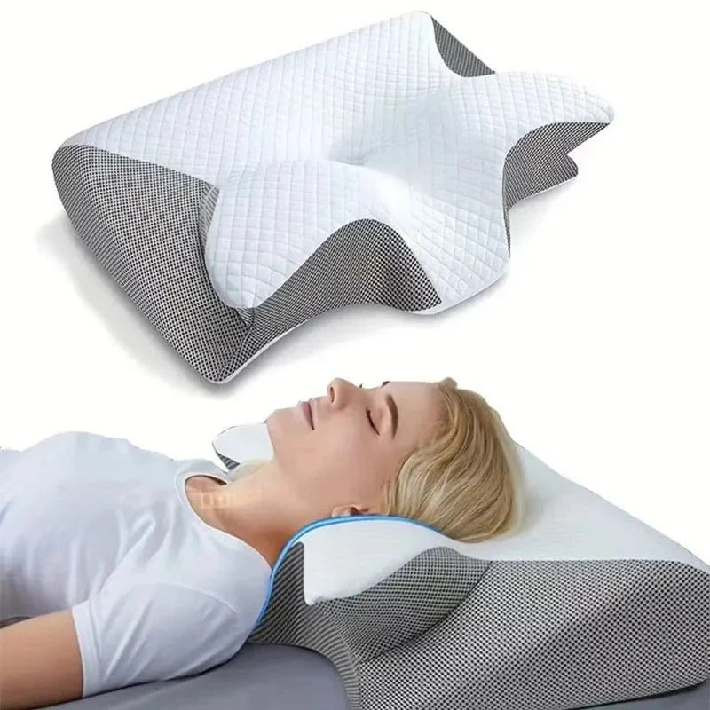Rompiche Oreiller ergonomique cervical à mémoire de forme