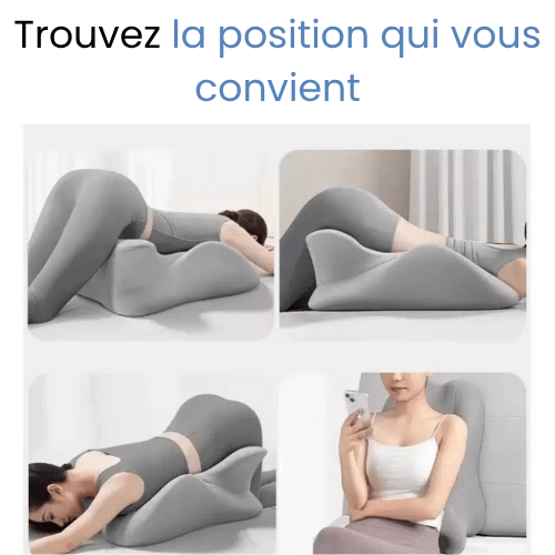 Rompiche Oreiller ergonomique multifonction