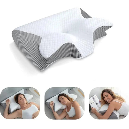 Rompiche Oreiller ergonomique cervical à mémoire de forme